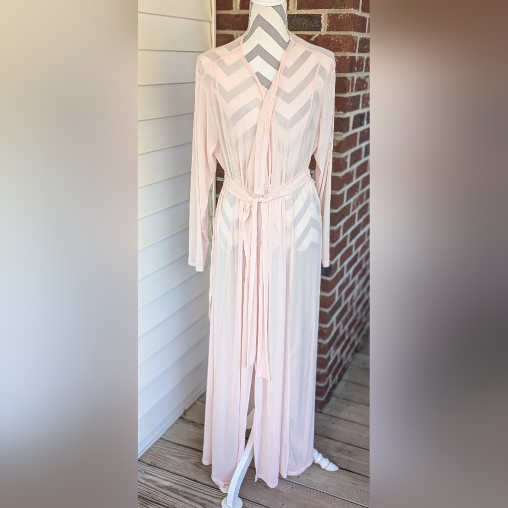 Miss Lili Sheer Robe Size 1X